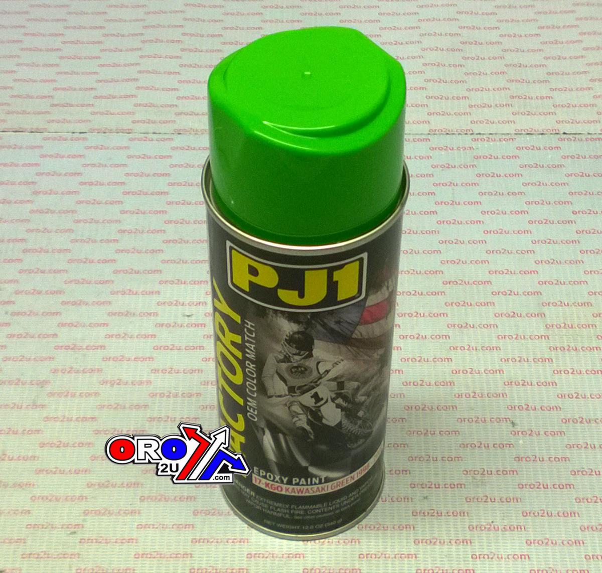 PJ1 KAWASAKI GREEN OEM COLOUR 1998 - 2002, PJ1 17-KGO, PJ011019, EPOXY PAINT 340ML thumbnail 3