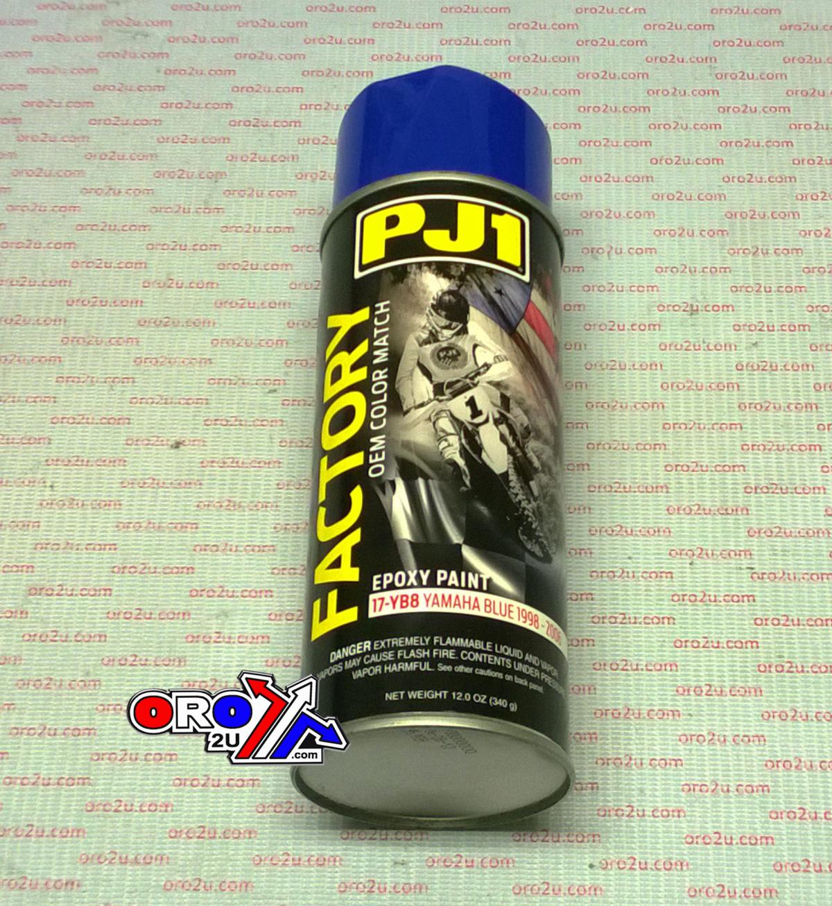 PJ1 YAMAHA BLUE OEM COLOUR 1998 - 2006, EPOXY PAINT 340ML, PJ1 17-YB8, PJ011027 thumbnail 2