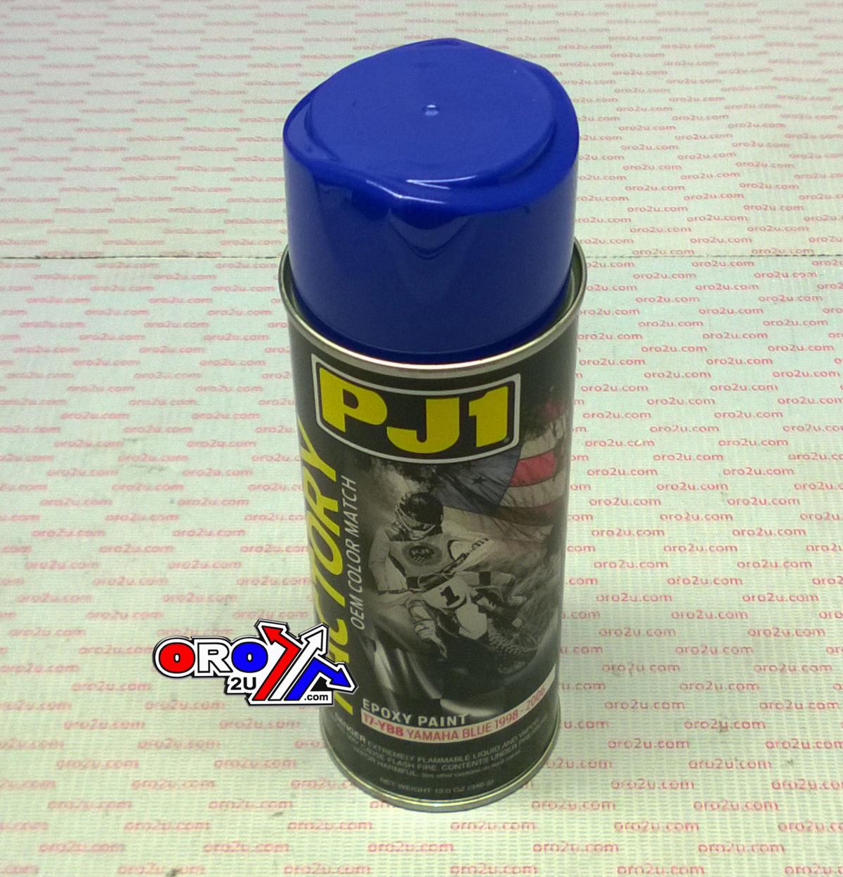 PJ1 YAMAHA BLUE OEM COLOUR 1998 - 2006, EPOXY PAINT 340ML, PJ1 17-YB8, PJ011027 thumbnail 3
