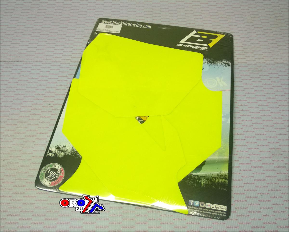 14-18 YZF250/450 BACKGROUNDS, NEON YELLOW BLACKBIRD 3223 thumbnail 2