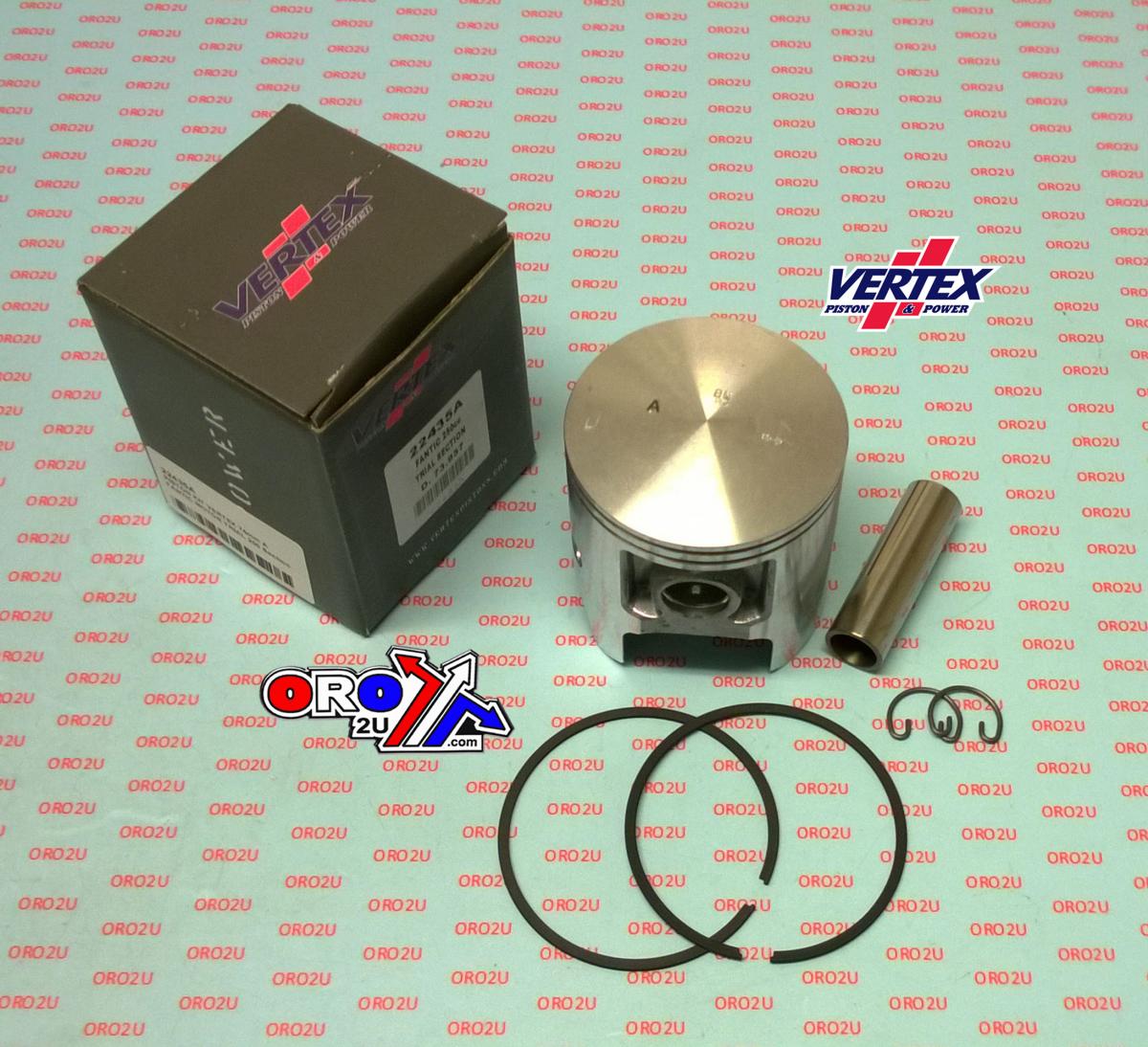 PISTON KIT VERTEX 74.0 B FANTIC MOTOR TRIAL 250, VERTEX 22435B image 1