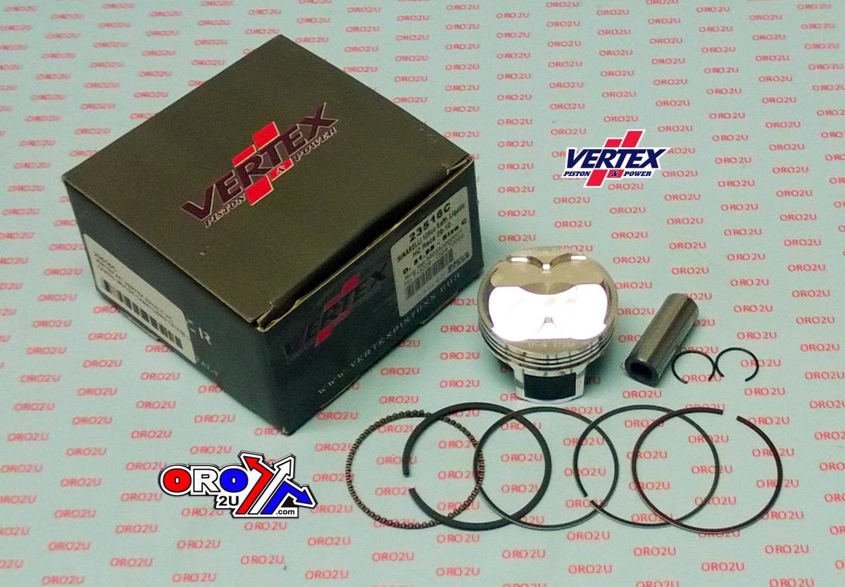 PISTON KIT VERTEX 52.0 B HC FANTIC 125 TZ170 LC 08-10, VERTEX 23516B HM MOTO CRF/CRE 125 HC COMPR 16,1:1 image 1