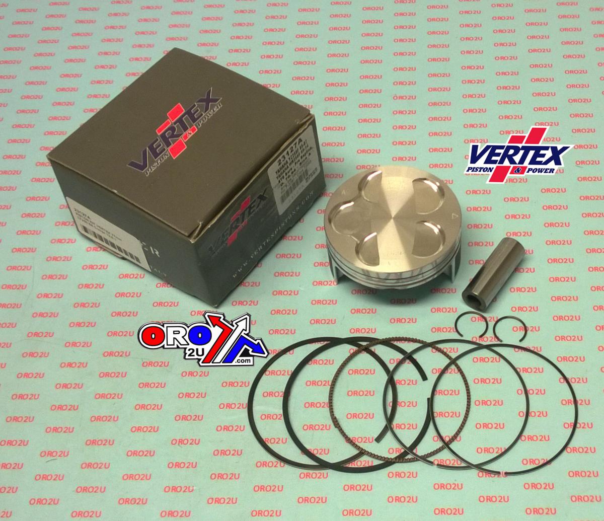 PISTON KIT VERTEX 77.0 A YAMAHA WR/YZ 250 01-14, VERTEX 23127A FANTIC TF 250 12-14 COMPR 12,5:1 thumbnail 2