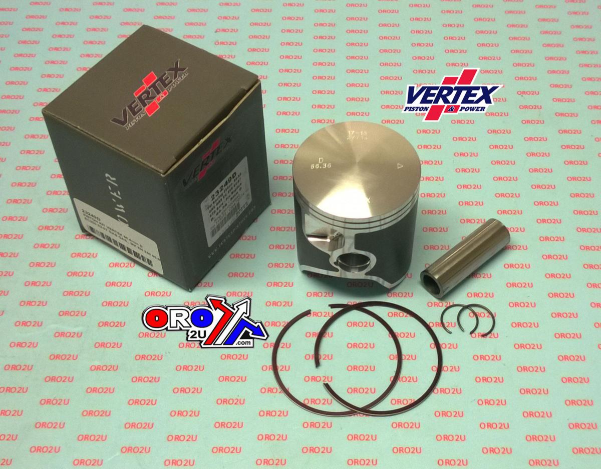 PISTON KIT VERTEX 66.4 D GAS GAS EC 250 95-21, VERTEX 23249D TM RACING MX/EN RIEJU MR 250 image 1