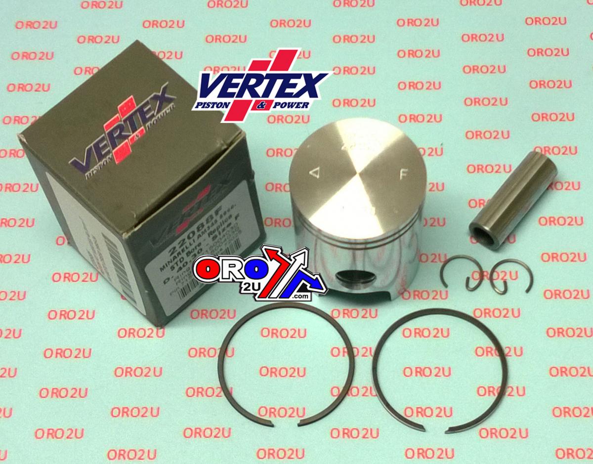 PISTON KIT VERTEX 40.3 C HM MOTO CRE50 95-04, VERTEX 22088C SCOOTER AM345 50CC image 1