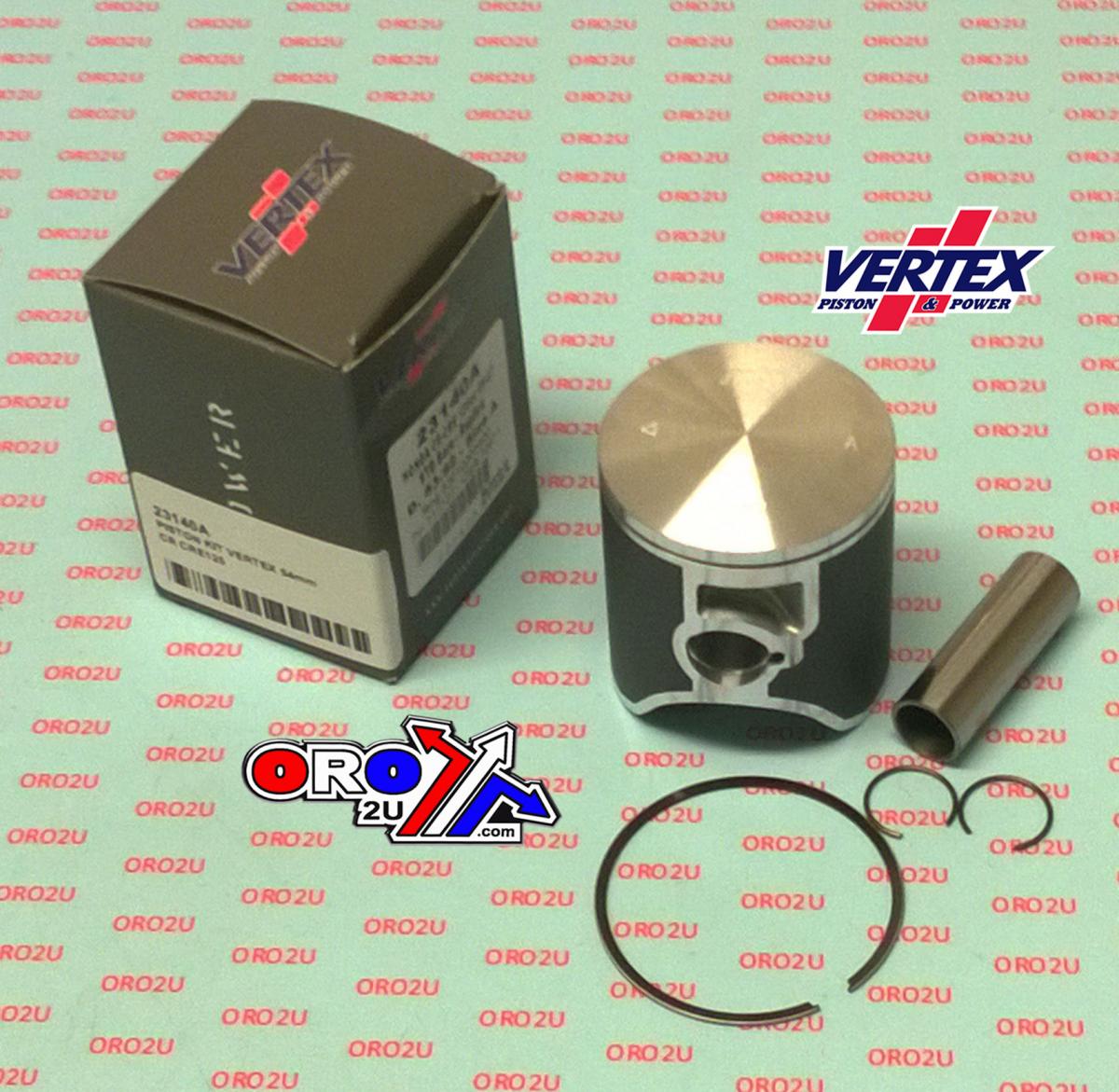 PISTON KIT VERTEX 54.0 E HONDA CR/CRE 125 05-07, VERTEX 23140E thumbnail 2