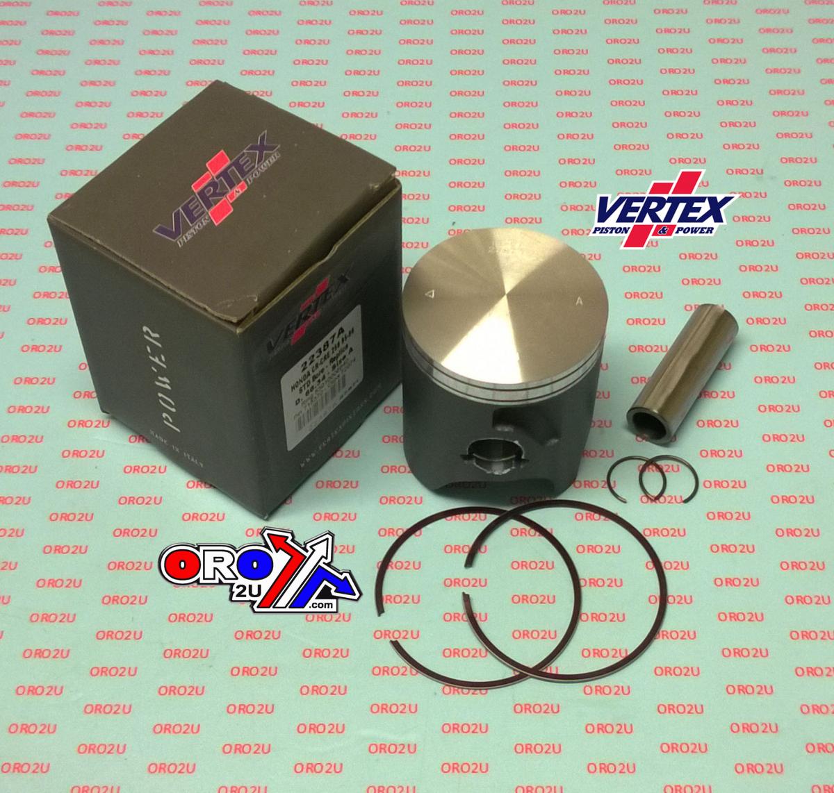 PISTON KIT VERTEX 66.4 B HONDA CR/CRE 250 95-96, VERTEX 22387B thumbnail 2