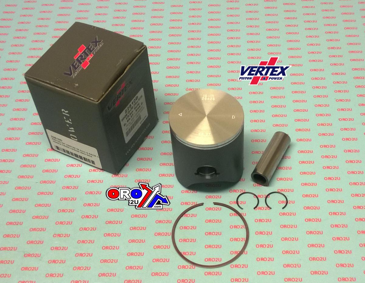 PISTON KIT VERTEX 66.4 D HONDA CR/CRE 250 02-04 RACE, VERTEX 22810D SINGLE RING image 1