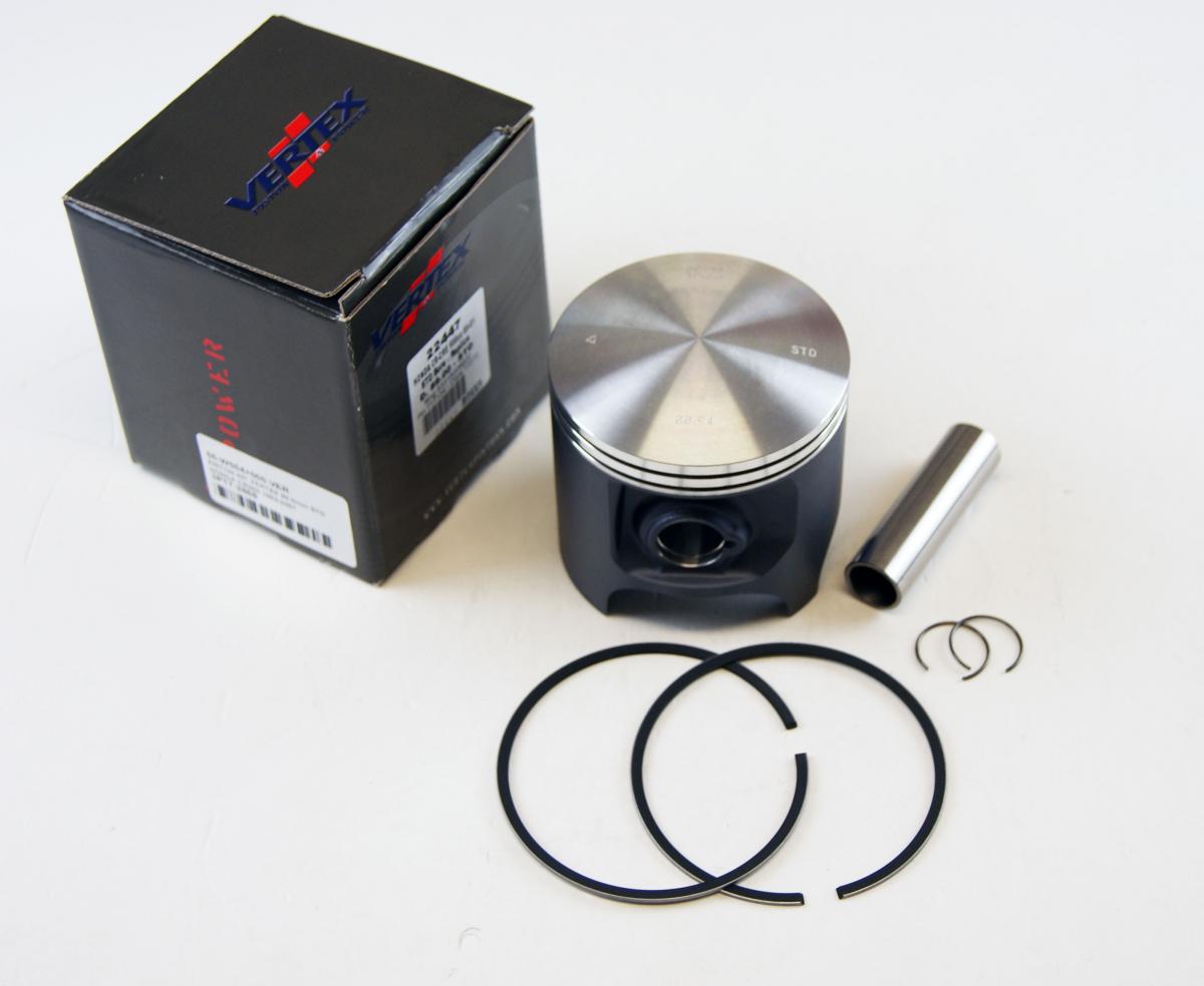 PISTON KIT VERTEX 89.5 HONDA CR/CRE 500 85-01, VERTEX 22447050 OS+0.50 image 1