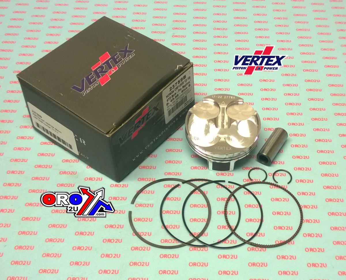 PISTON KIT VERTEX 66.0 D HONDA CRF 150 12-22, VERTEX 23759B COMPR 11,7:1 thumbnail 2