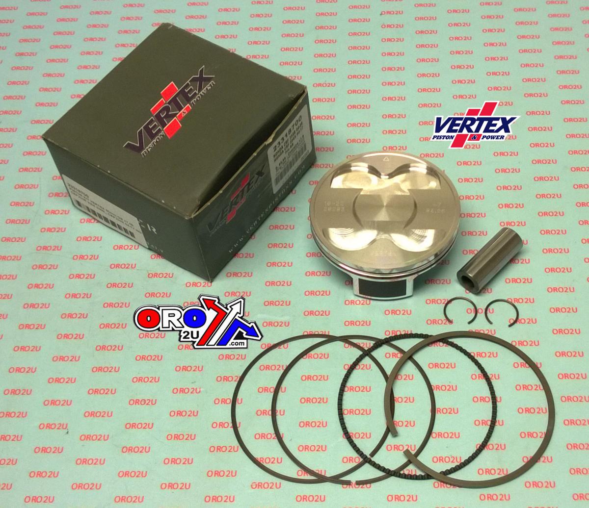 PISTON KIT VERTEX 85.0 HONDA CRF 250 R/X 04-17, VERTEX 23318700 OS +7.00 BIG BORE XXL image 1