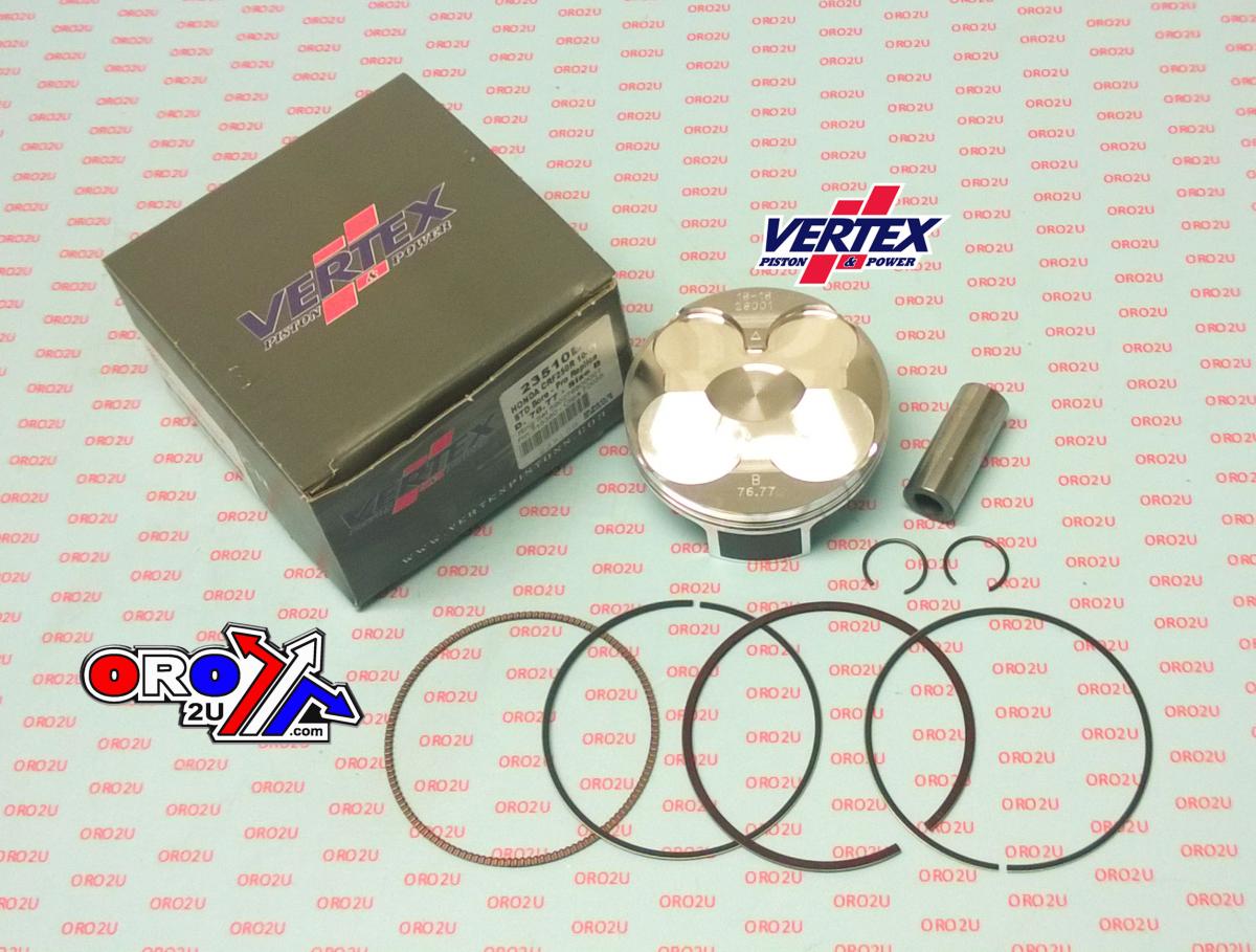 PISTON KIT VERTEX 76.8 A HONDA CRF 250 10-13, VERTEX 23510A COMPR 13,2:1 thumbnail 2