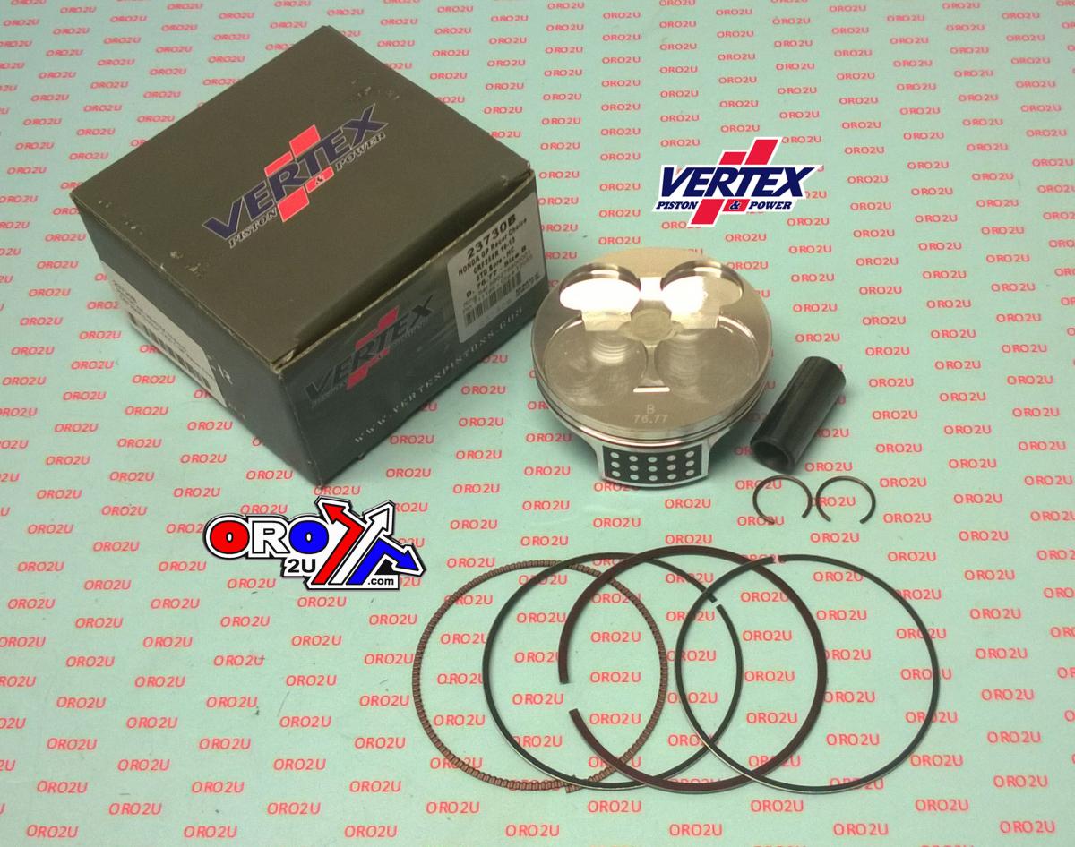 PISTON KIT VERTEX 76.8 B GP HONDA CRF 250 10-13, VERTEX 23730C HC COMPR 14,6:1 GP RACERS CHOICE image 1