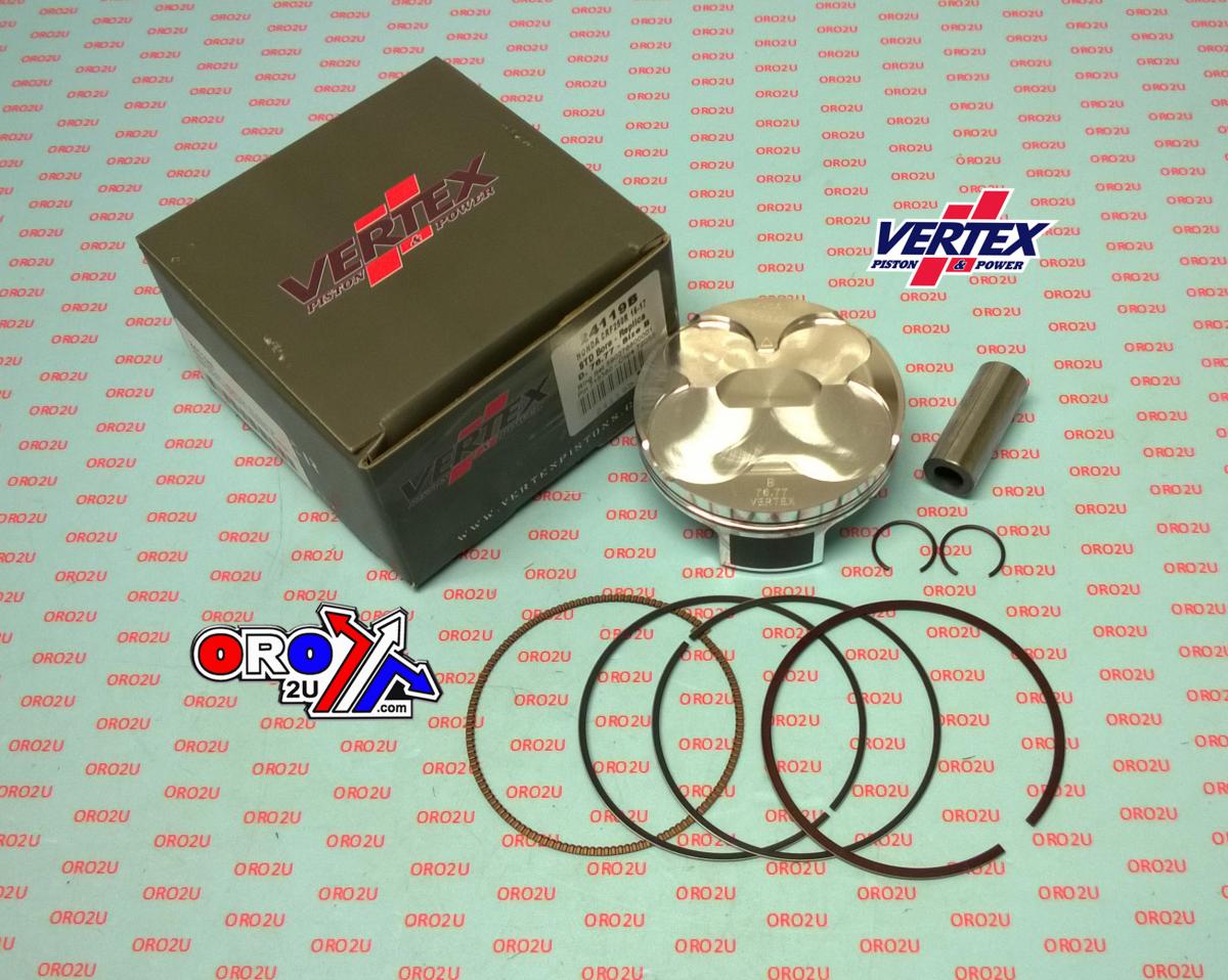 PISTON KIT VERTEX 76.8 C HONDA CRF 250 16-17, VERTEX 24119C COMPR 13,8:1 thumbnail 2