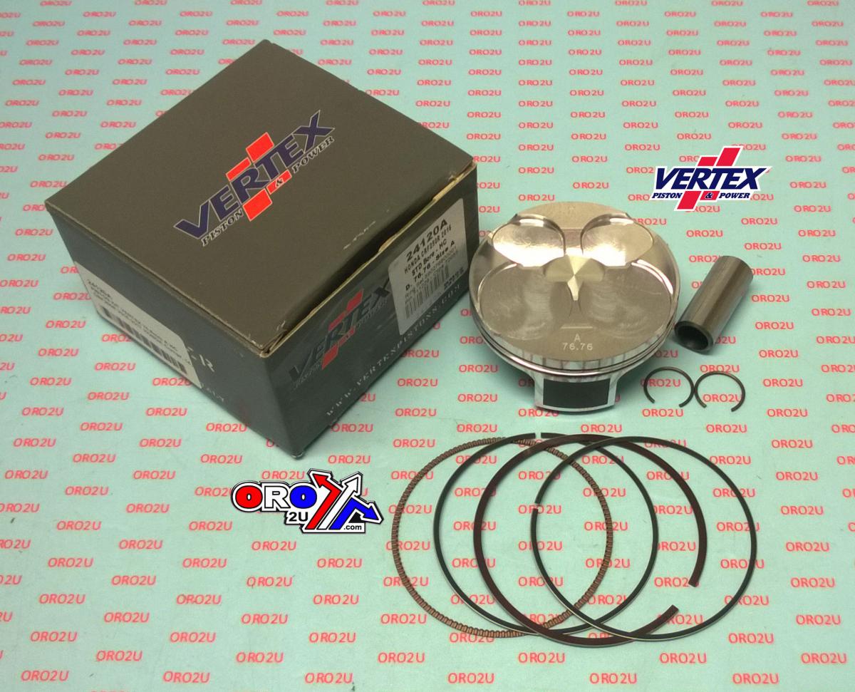 PISTON KIT VERTEX 76.8 A HC HONDA CRF 250 16-17, VERTEX 24120A HC COMPR 14,3:1 thumbnail 2