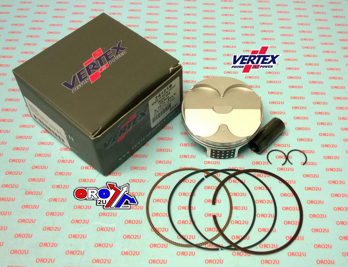 PISTON KIT VERTEX 76.8 C GP HONDA CRF 250 16-17, VERTEX 24121C HC COMPR 14,0:1 GP RACERS CHOICE thumbnail 2