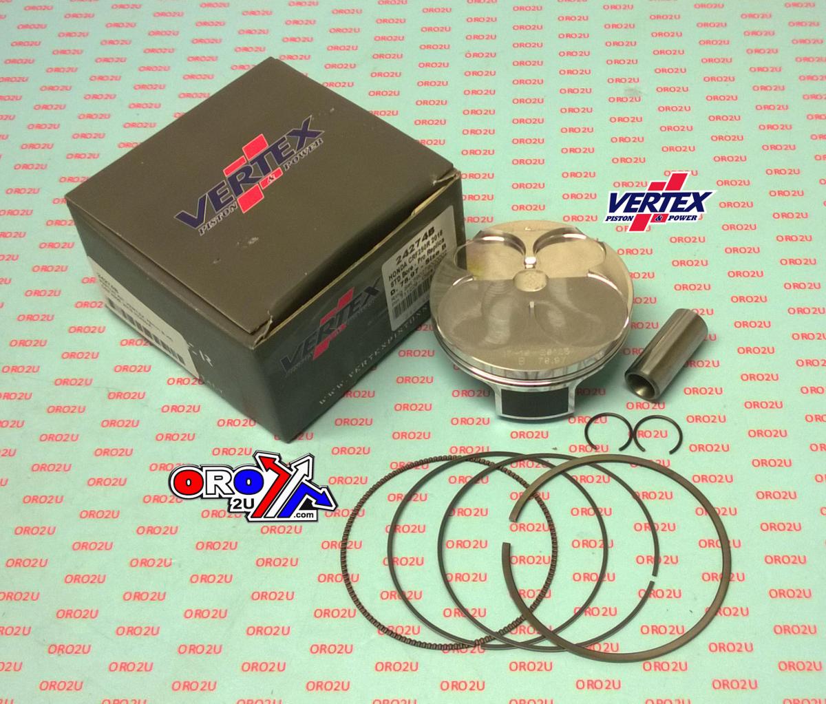 PISTON KIT VERTEX 79.0 B HC HONDA CRF 250 R/RX 18-19, VERTEX 24274B HC COMPR 14,6:1 image 1