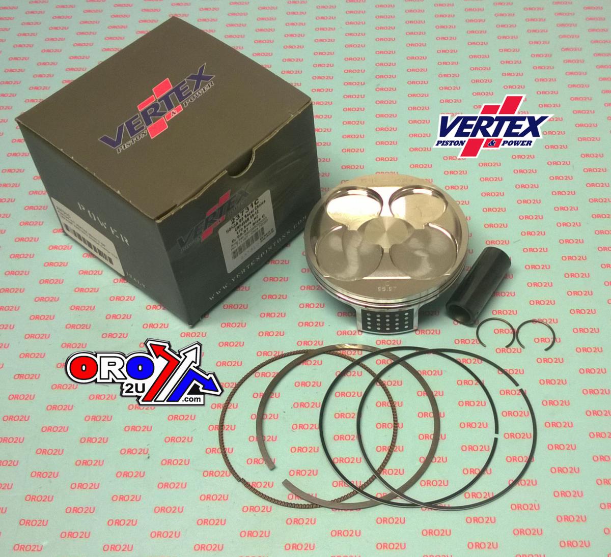 PISTON KIT VERTEX 96.0 A GP HONDA CRF 450 09-12, VERTEX 23731A HC COMPR 13,6:1 GP RACERS CHOICE image 1