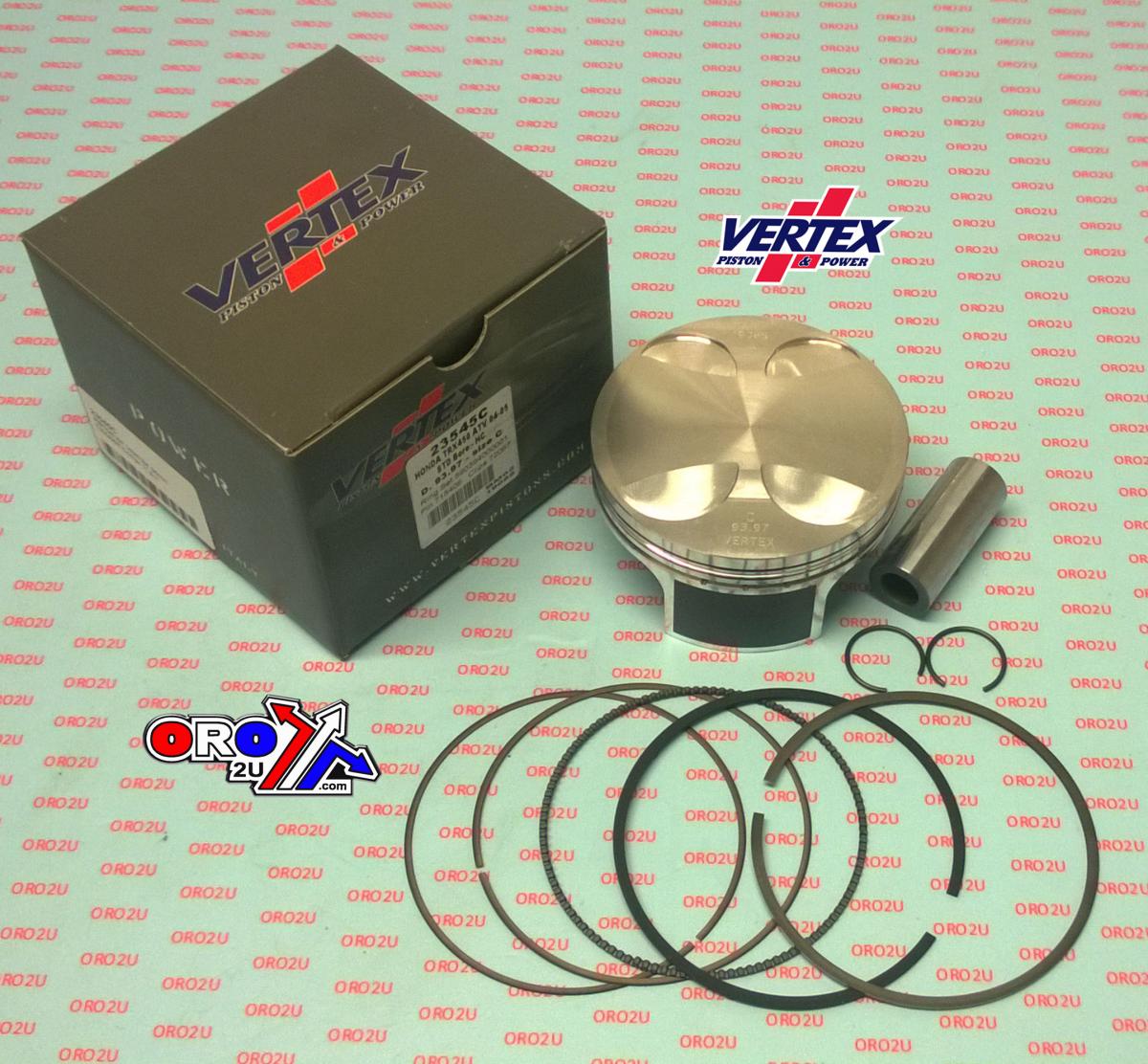 PISTON KIT VERTEX 94.0 A HC HONDA TRX 450 04-05, VERTEX 23545A HC COMPR 11,5:1 image 1