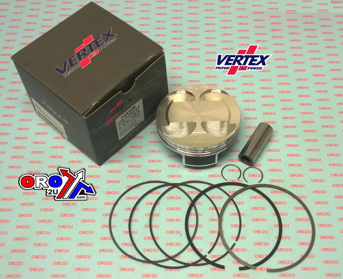 PISTON KIT VERTEX 96.0 B HONDA TRX 450 06-09/2013, VERTEX 23522B COMPR 12,0:1 thumbnail 2
