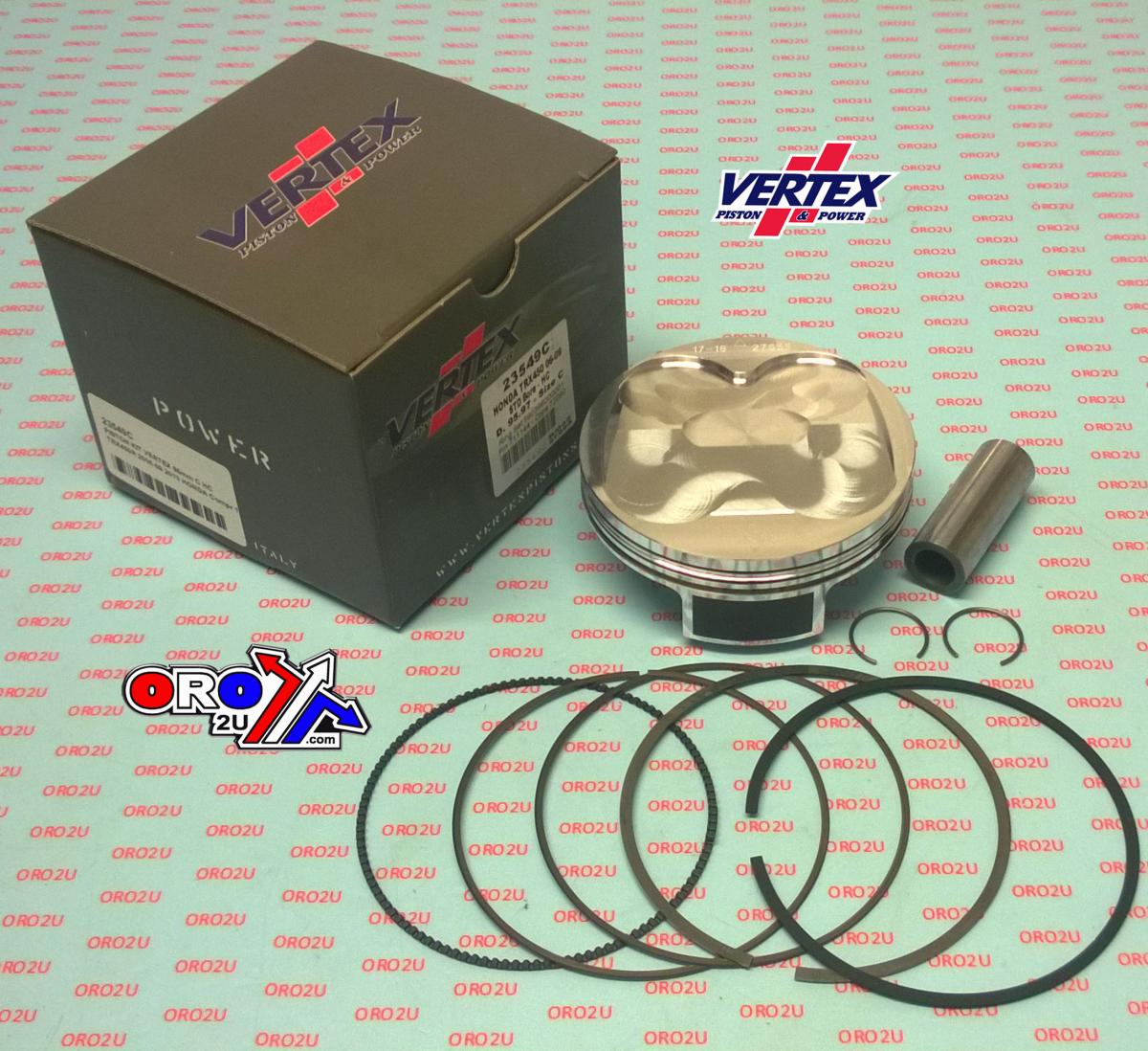 PISTON KIT VERTEX 96.0 B HC HONDA TRX 450 06-09/2013, VERTEX 23549B HC COMPR 13,5:1 image 1