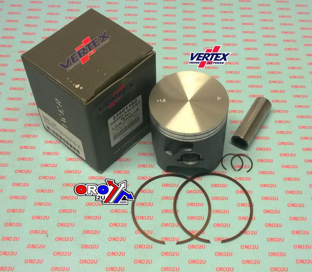 PISTON KIT VERTEX 66.4 C HUSKY CR/WR 250 98-13, VERTEX 22601C HUSQVARNA thumbnail 2
