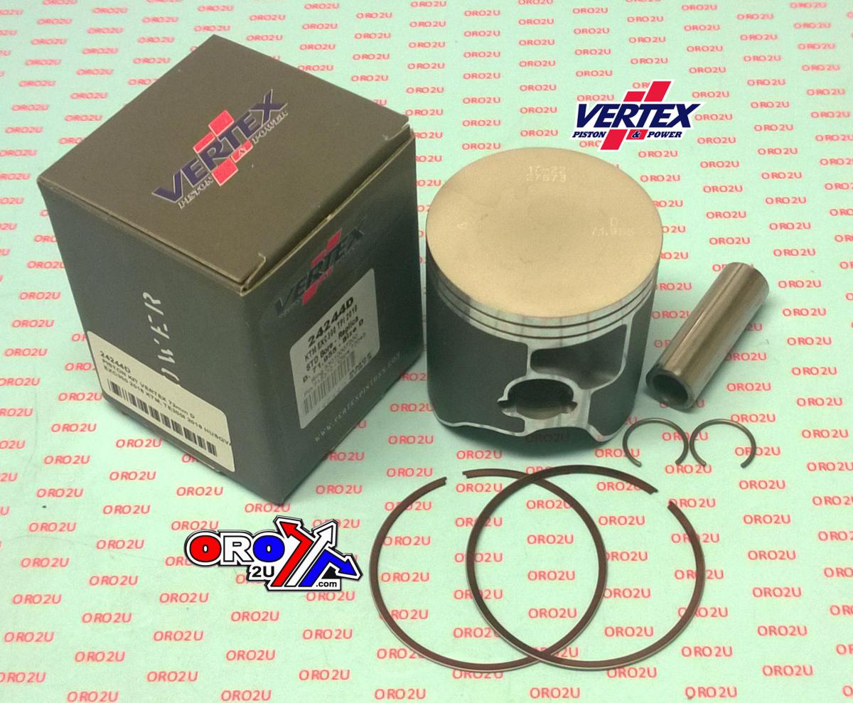 PISTON KIT VERTEX 72.0 D KTM EXC 300 TPI 18-22, VERTEX 24244D GAS GAS EC 300/HUSKY TE 300 TPI thumbnail 2