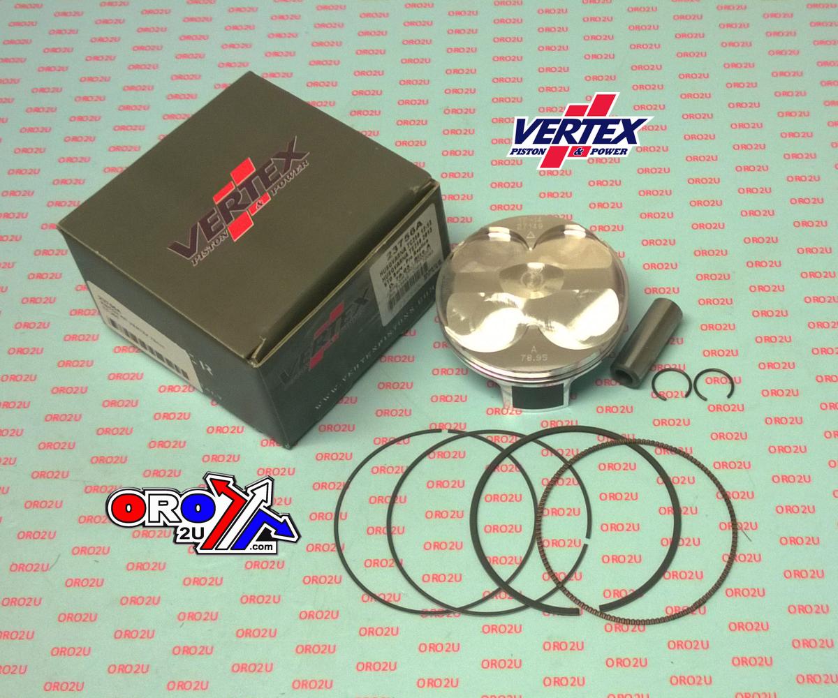 PISTON KIT VERTEX 79.0 C HUSQVARNA TC/TE 250 12-13, VERTEX 23756C COMPR 13,7:1 image 1