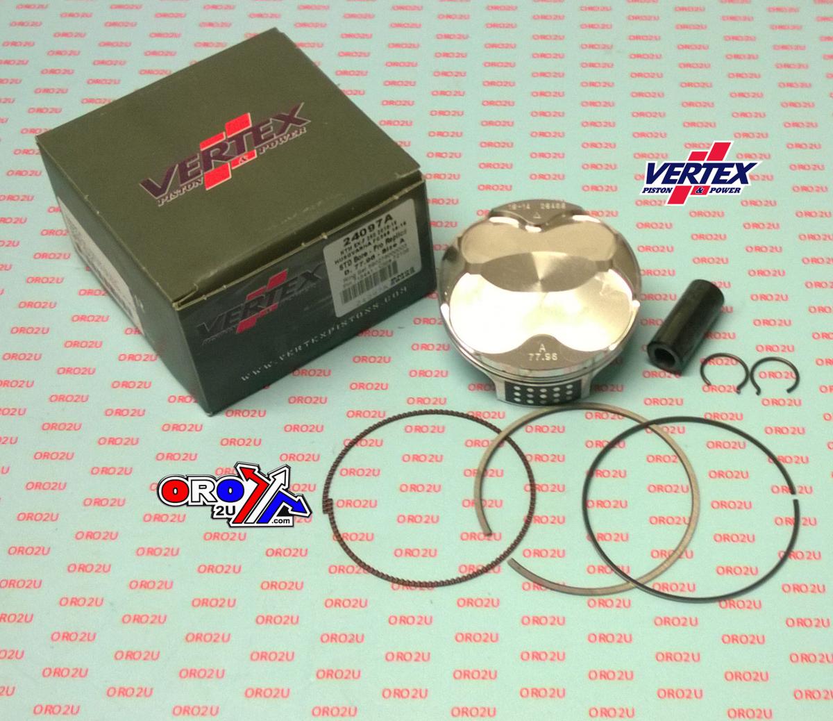 PISTON KIT VERTEX 78.0 C KTM SX 250 16-22, VERTEX 24097C GAS GAS/HUSKY COMPR 14,4:1 thumbnail 2
