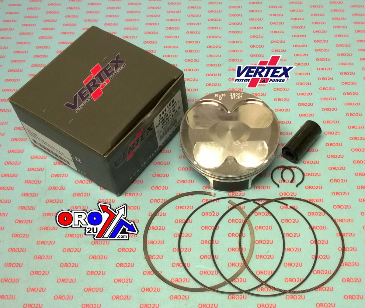 PISTON KIT VERTEX 88.0 C HC KTM SX/EXC 350 16-22, VERTEX 24116C GAS GAS/HUSKY HC COMPR 15,1:1 thumbnail 2