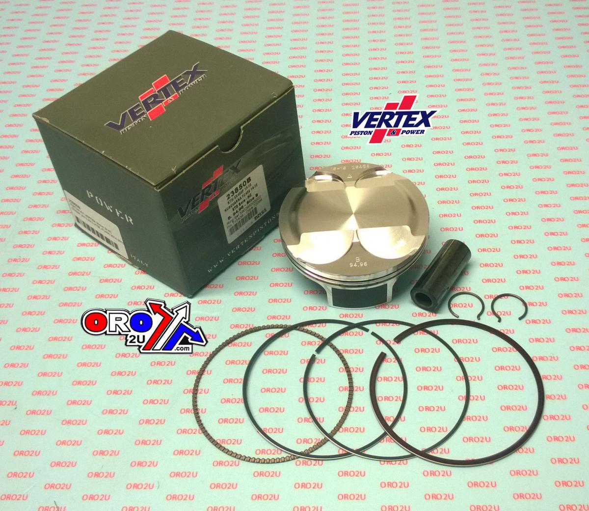 PISTON KIT VERTEX 95.0 C HC KTM SX 450 13-15, VERTEX 23850C HUSQVARNA HC COMPR 13,2:1 image 1