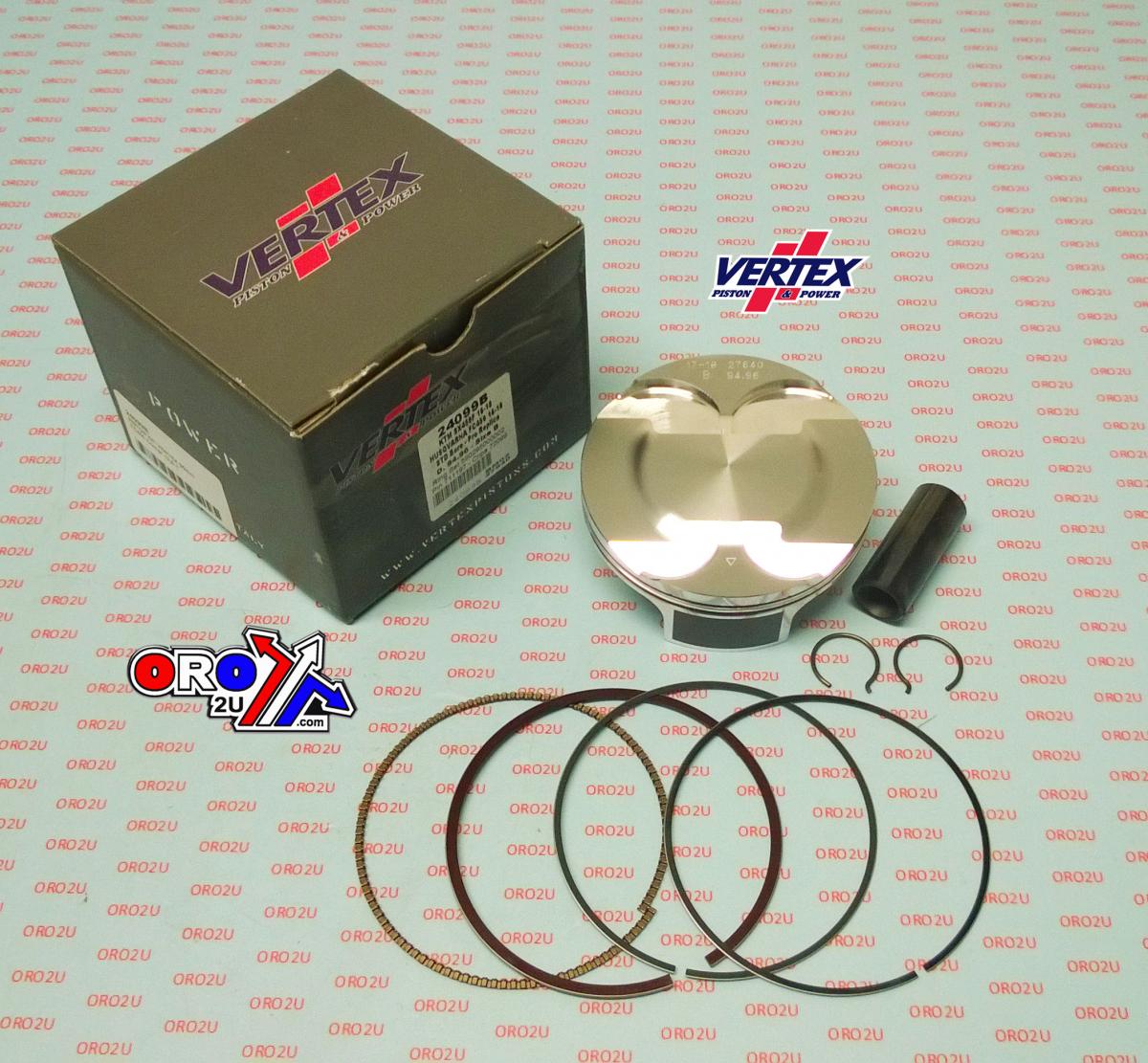 PISTON KIT VERTEX 95.0 B KTM SX 450 16-22, VERTEX 24099B GAS GAS/HUSKY COMPR 12,6:1 thumbnail 2