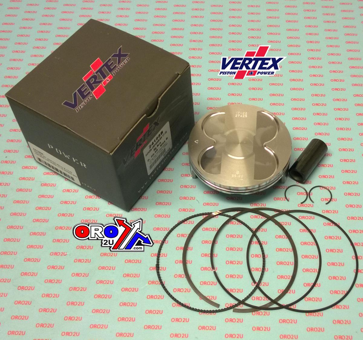 PISTON KIT VERTEX 95.0 B KTM EXC 450 17-22, VERTEX 24209B HUSKY FE COMPR 11,8:1 thumbnail 2