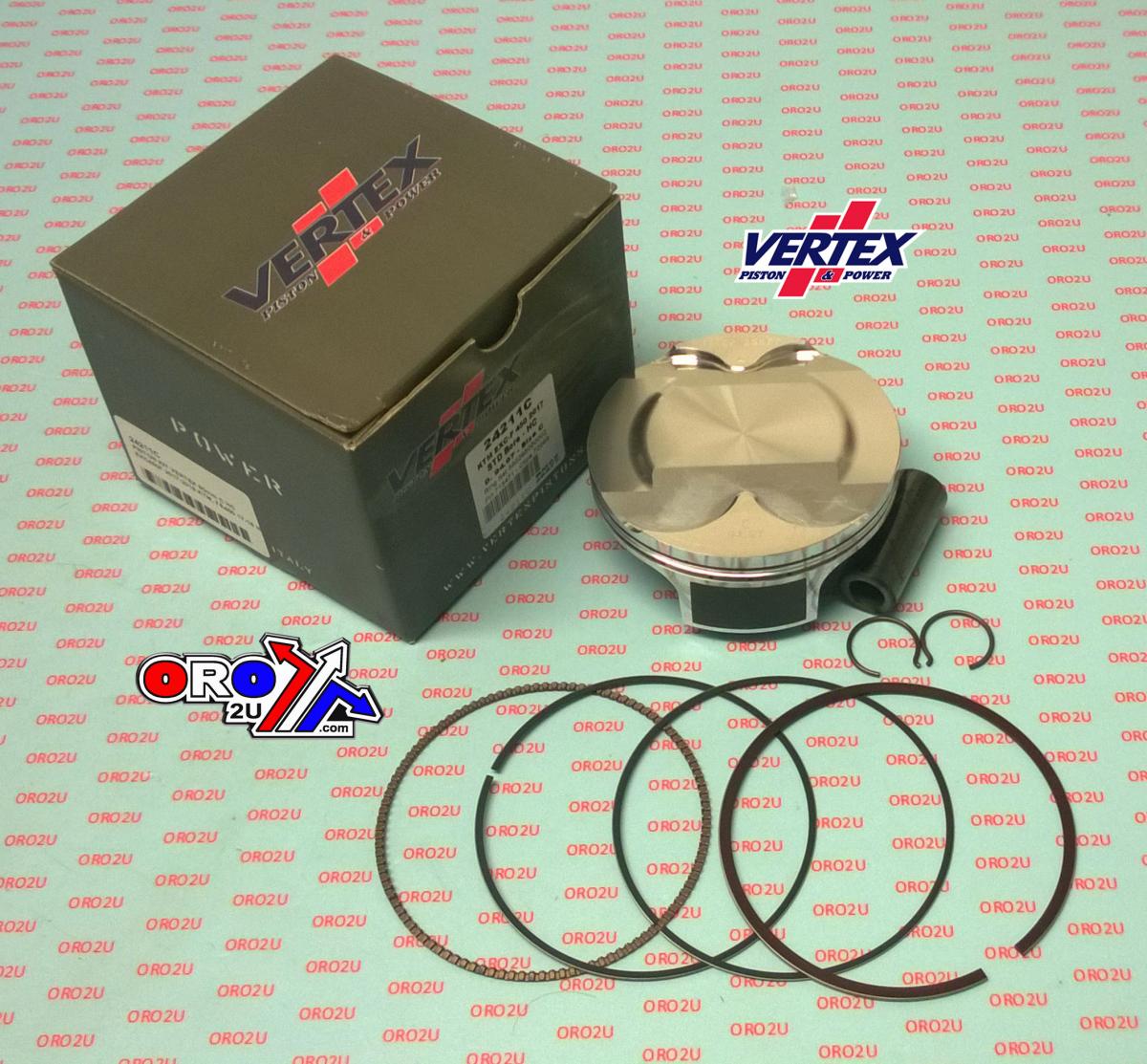 PISTON KIT VERTEX 95.0 C HC KTM EXC 450 17-22, VERTEX 24211C HUSKY FE HC COMPR 12,8.1 image 1