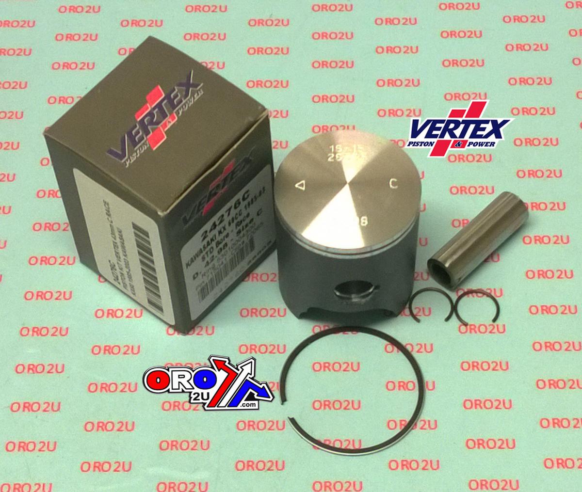 PISTON KIT VERTEX 43.0 A RACE KAWASAKI KX 60 85-03, VERTEX 24276A RACE image 1