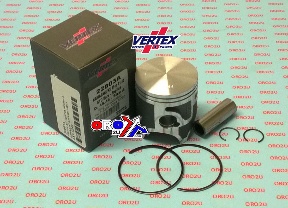 PISTON KIT VERTEX 48.5 B KAWASAKI KX 85 01-13, VERTEX 22803B thumbnail 2