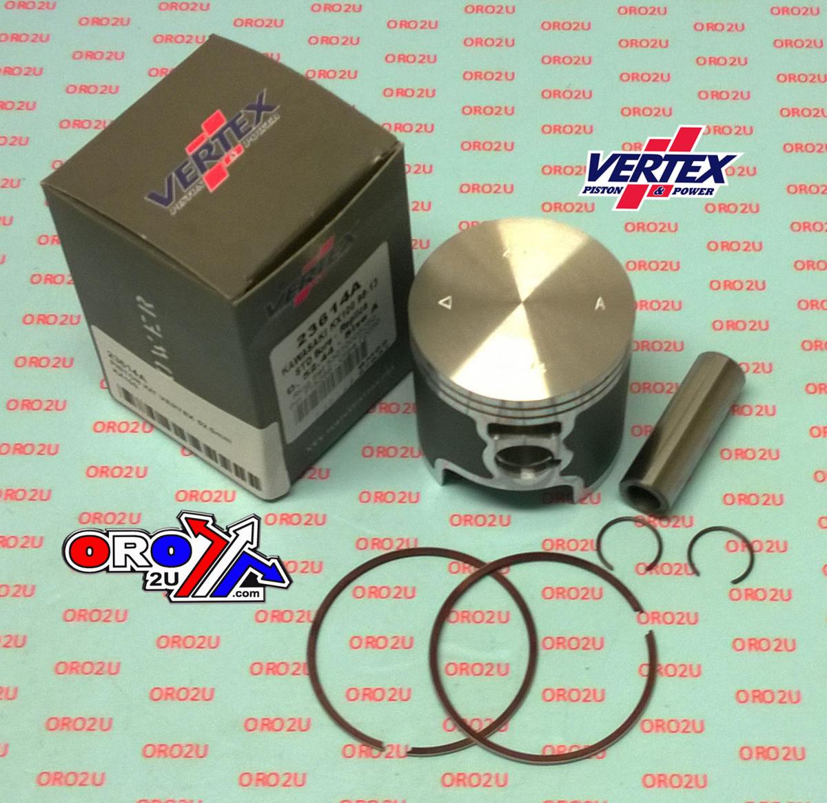 PISTON KIT VERTEX 52.5 C KAWASAKI KX 100 98-13, VERTEX 23614C image 1