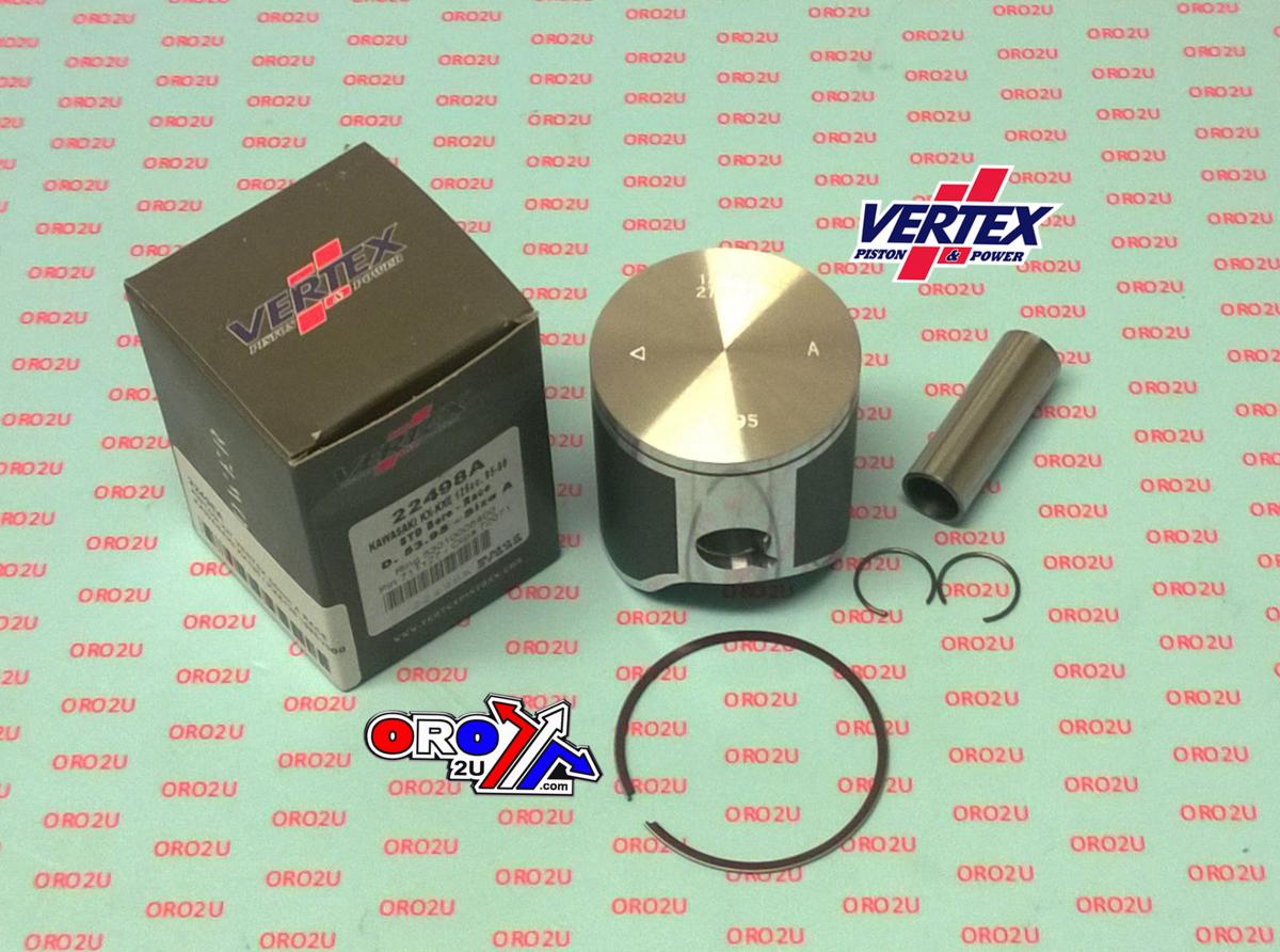 PISTON KIT VERTEX 54.0 D KAWASAKI KX/KXE 125 95-00 RACE, VERTEX 22498D image 1