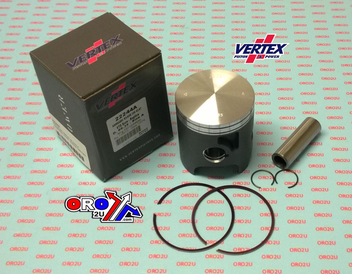 PISTON KIT VERTEX 66.4 D KAWASAKI KX/KXE 250 92-97, VERTEX 22244D thumbnail 2