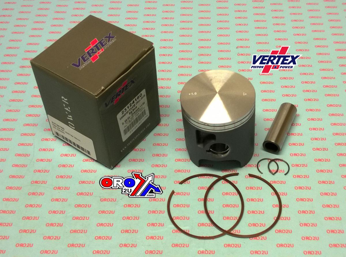 PISTON KIT VERTEX 67.5 KAWASAKI KX/KXE 250 05-08, VERTEX 23124110 OS +1.10 thumbnail 2