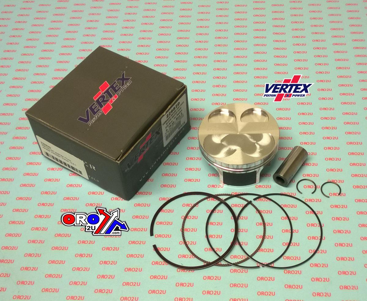 PISTON KIT VERTEX 77.0 D SUZUKI RMZ 250 04-06, VERTEX 22982D KAW KX/KXE 250 COMPR 12,6:1 thumbnail 2