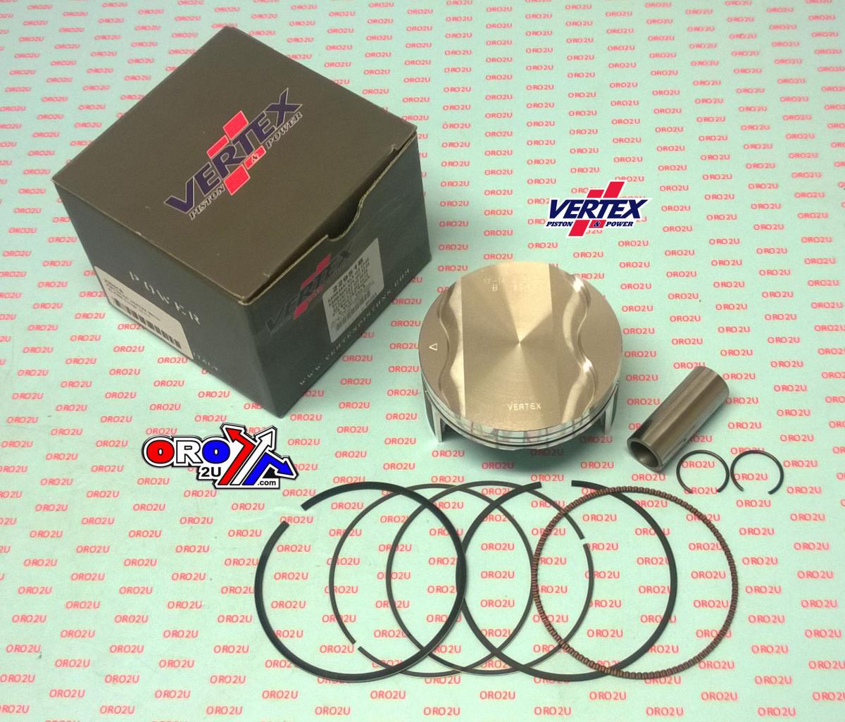 PISTON KIT VERTEX 90.0 C SUZUKI DRZ.LTZ 400 00-12, VERTEX 22951C KAW KLX/KFX 400 03-06 COMPR 12,1:1 thumbnail 2