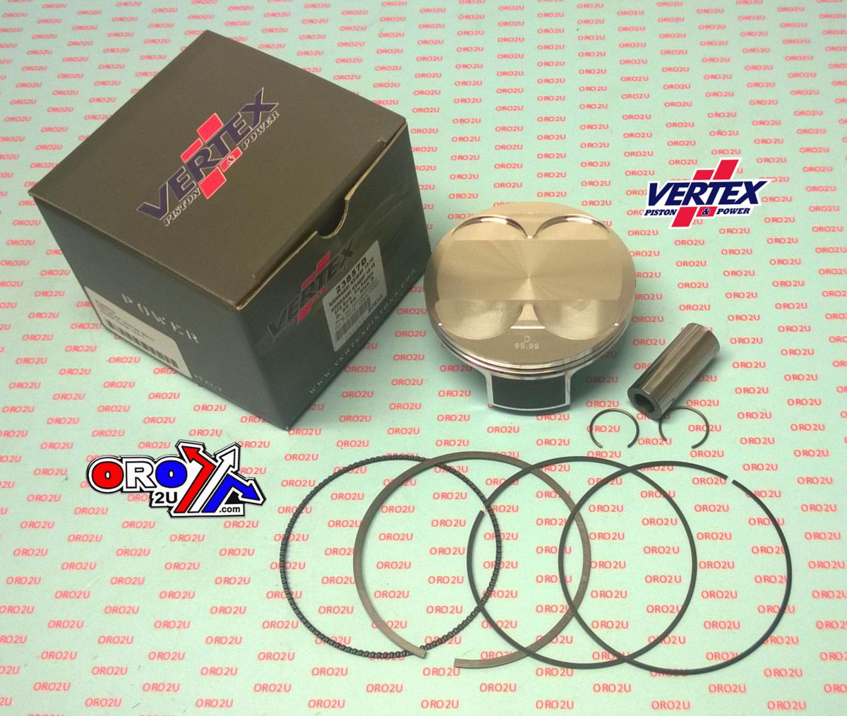 PISTON KIT VERTEX 96.0 B KAWASAKI KX 450 13-18, VERTEX 23857A thumbnail 2