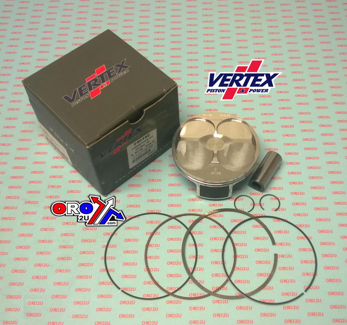 PISTON KIT VERTEX 96.0 A HC KAWASAKI KX 450 2015, VERTEX 24019A HC COMPR 13,0:1 image 1
