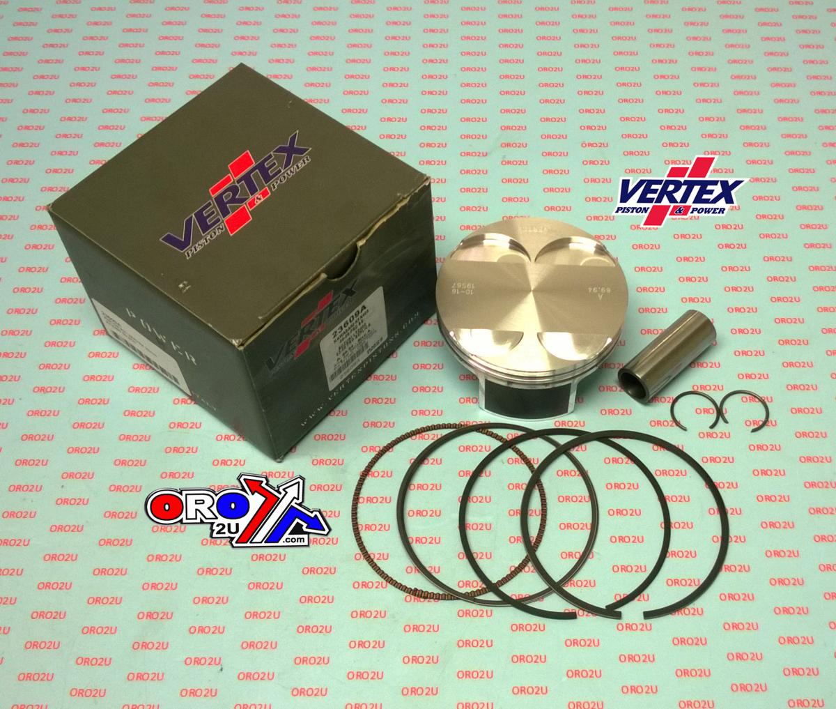 PISTON KIT VERTEX 90.0 SUZUKI LTZ 400 STROKER 00-12, VERTEX 23609A KAWASAKI KFX 400 STROKER image 1