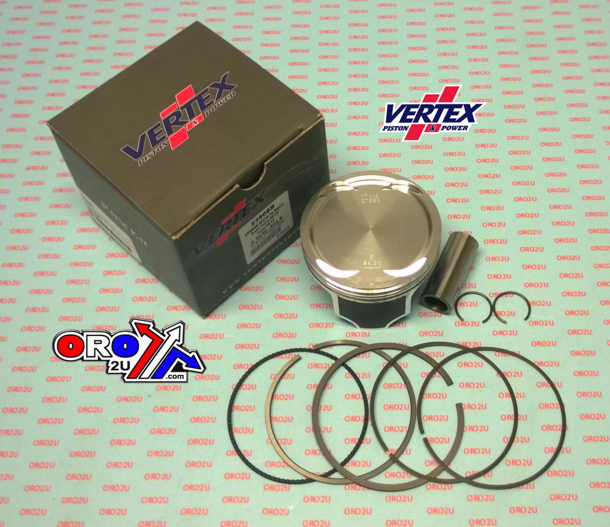 PISTON KIT VERTEX 85.0 B KAWASAKI KFX 750 05-14, VERTEX 23908B BRUTE FORCE/TERIX COMPR 8,8:1 thumbnail 2