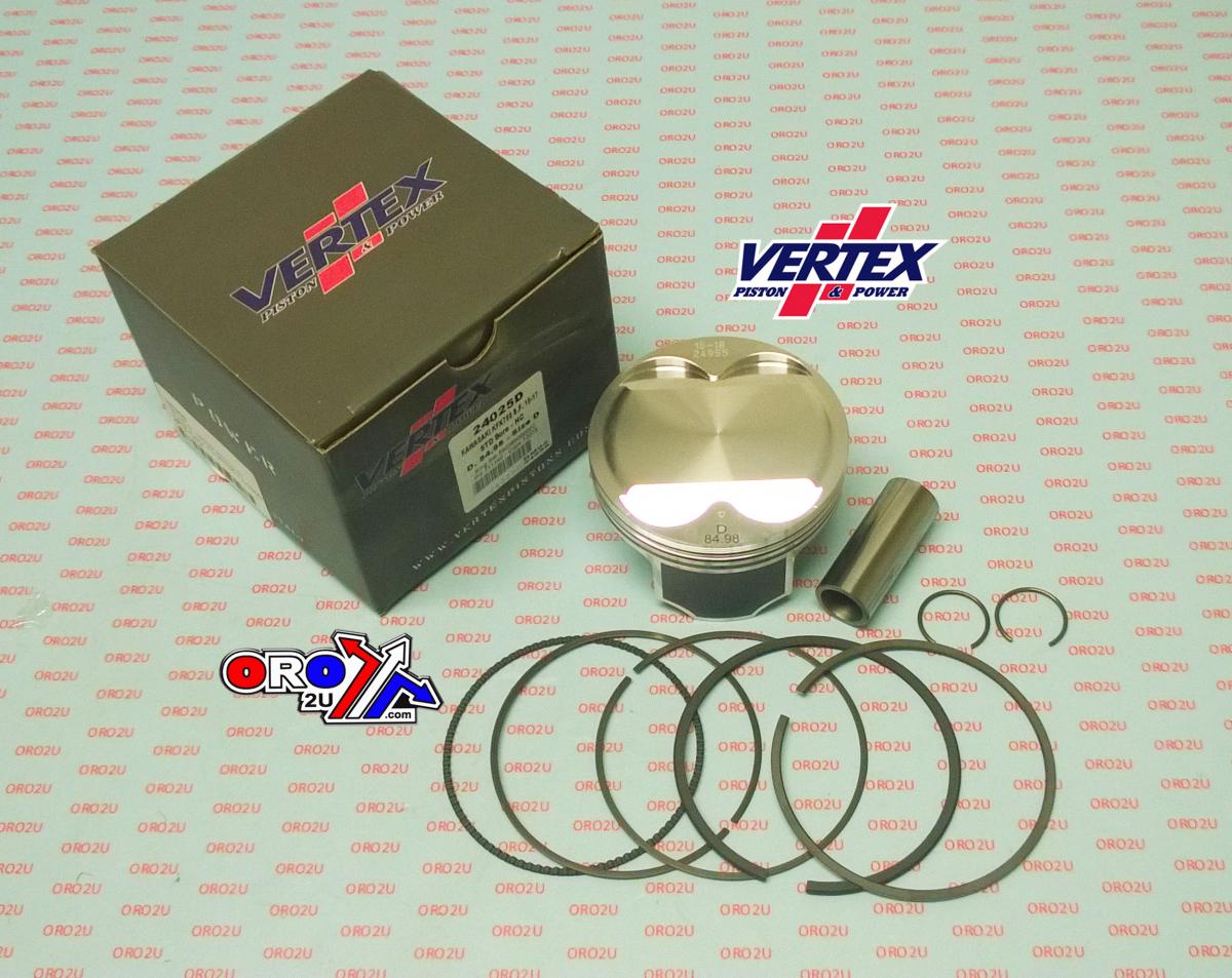 PISTON KIT VERTEX 85.0 B HC KAWASAKI KFX 750 15-17, VERTEX 24025B BRUTE FORCE HC COMPR 12.1:1 image 1