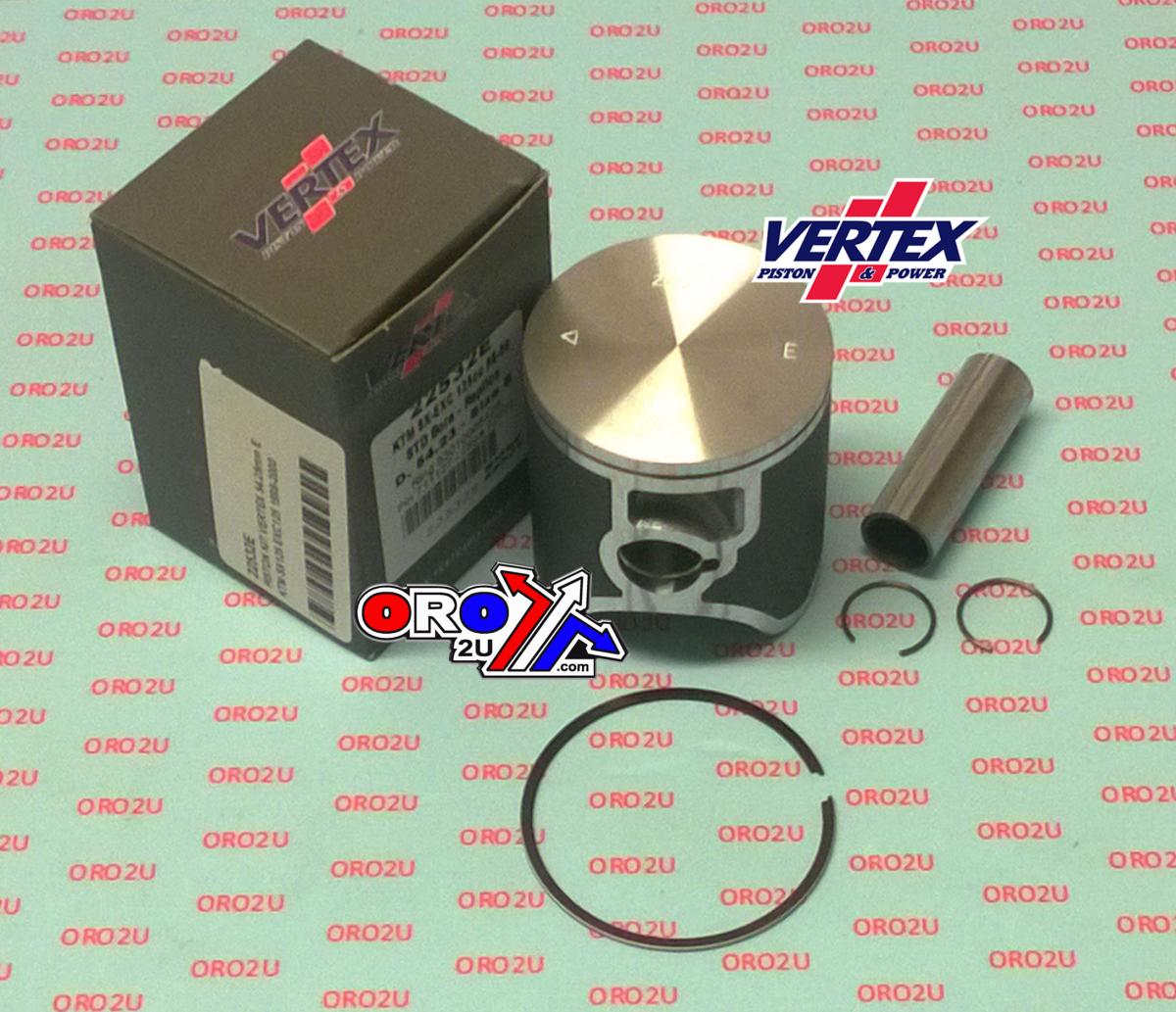 PISTON KIT VERTEX 54.25 E KTM SX/EXC 125 98-00, VERTEX 22532E image 1