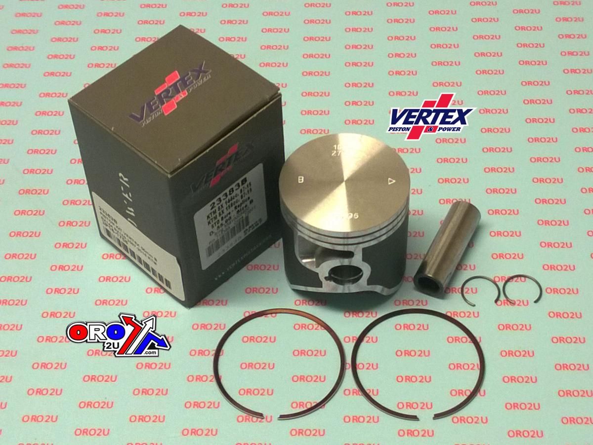PISTON KIT VERTEX 56.0 D KTM SX 144/150 07-15, VERTEX 23383D thumbnail 2