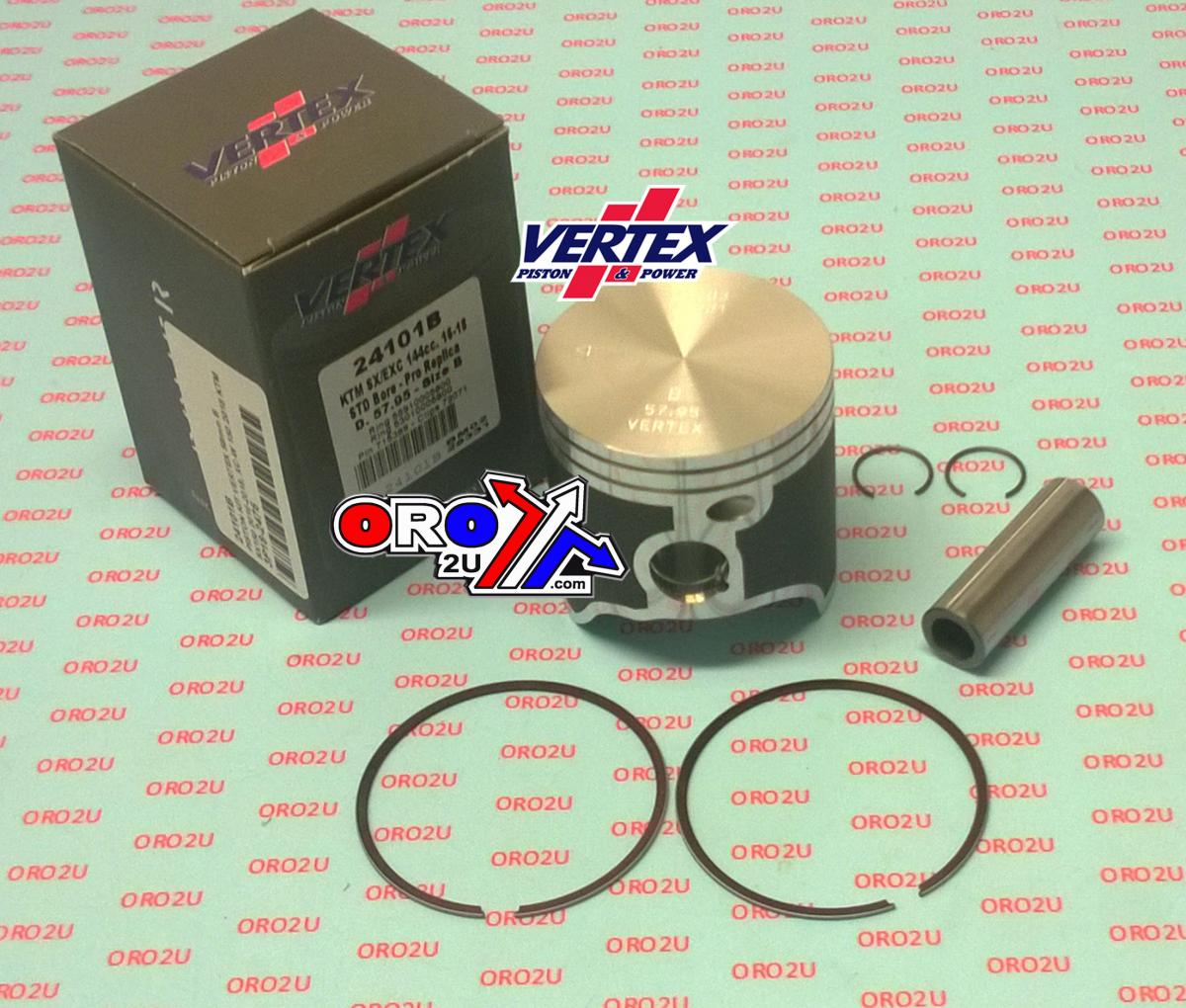 PISTON KIT VERTEX 58.0 B KTM SX/EXC/XC-W 150 16-22, VERTEX 24101B HUSKY TE150 thumbnail 2